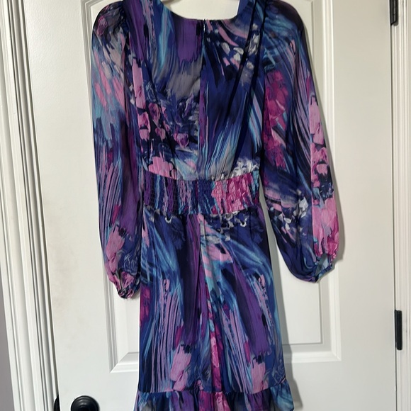 NWT sheer sleeve dress - Picture 3 of 4